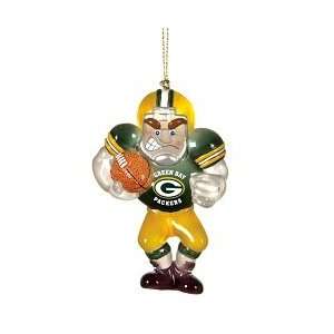  Green Bay Packers Acrylic Football Player 3.5 Ornament 