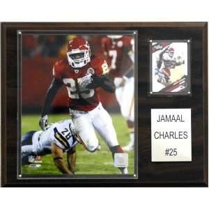  Kansas City Chiefs Jamaal Charles 12x15 Player Plaque 