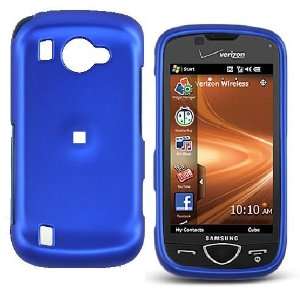  Samsung Omnia 2 I920 Crystal Rubber Phone Cover Case Blue 