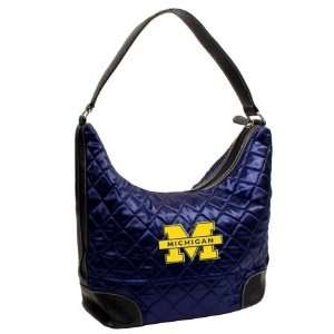  NCAA Michigan, Go Blue, University of Team Color Quilted 