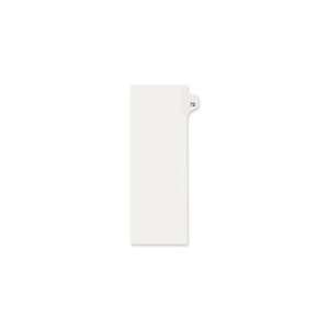  Avery Side Tab Legal Index Divider