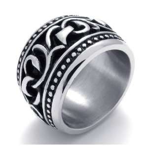   Steel Ring for Mens Jewelry Items & Style Size 11 CET Domain Jewelry