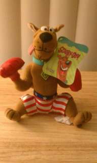 Scooby Doo Boxing Boxer Plush Doll Rocky Balboa  