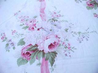 Yuwa Romantic Chic Vintage Lk Pink Roses Cotton Yd #15  