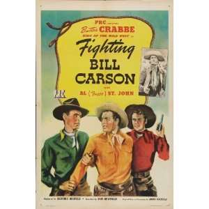  Fighting Bill Carson Poster Movie (11 x 17 Inches   28cm x 