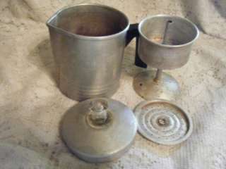 Vintage~Chilton Ware~Aluminum Individual Coffee Pot/Grease Jar~NR 