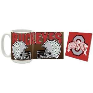   State Buckeyes Coaster and Mug Combo from Mug World