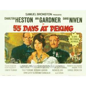  55 Days at Peking   Movie Poster   11 x 17