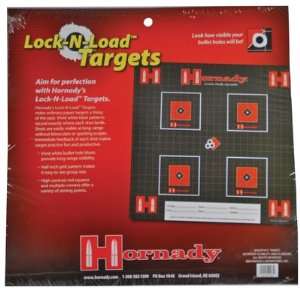  Lock N Load Paper Targets .5 Inch Grid Patter Ten Per Pack 