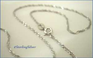925 Sterling Silver Italian Designer Chain/Necklace 16  
