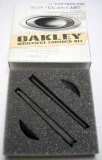 OAKLEY XX TWENTY Nose Pieces Pads & Ear Socks   Black  