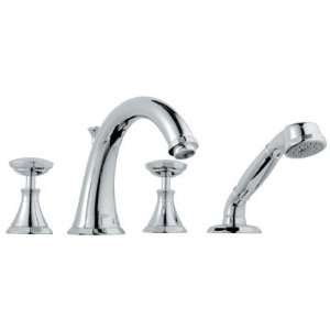   Roman Tub Filler With Personal Hand Shower 25073000 GH. 15 L x 11