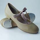 Leos Adult Tan New York T Strap Tap Dance Shoes 936  