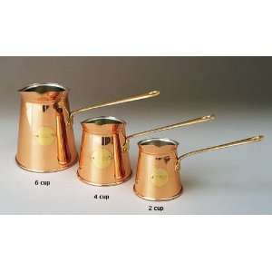  Classic Copper & Brass Ibriks. Size   6 cups Everything 