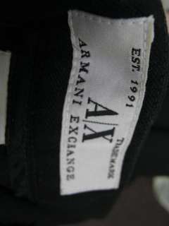 ARMANI EXCHANGE Black Pants Slacks Trousers Sz 4  
