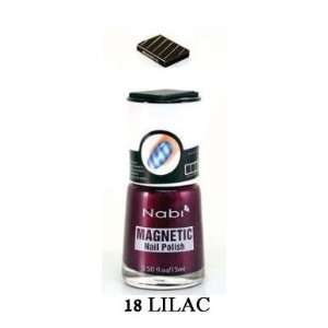  Nabi Magnetic Nail Polish   18 Lilac .5 oz. Beauty