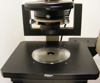 NIKON DIAPHOT INVERTED TISSUE CULTURE MICROSCOPE WITH DUAL CAMERA 