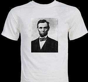 Abraham Lincoln Famous President Cival War T shirt  