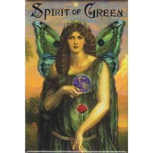  Spirit of the Green Fairy Magnet