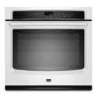 Maytag 27 Electric Wall Oven w/ FIT system   White