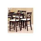 Wildon Home Kremmling 24 Bar Stool with Cross Back Fabric Seat in 