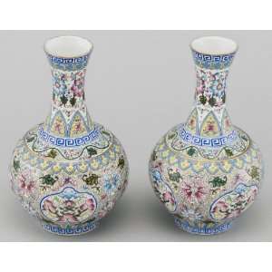 JV1004Y Jingdezhen Porcelain Ware Vase, Contemporary, Jingdezhen China 