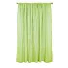   Partners Tadpoles Classic 84 Green Gingham Rod Pocket Curtain Panels