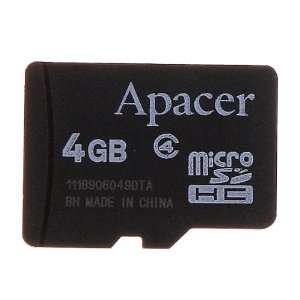  Apacer 4GB Micro SD TF Flash Memory Card Mobile Series 