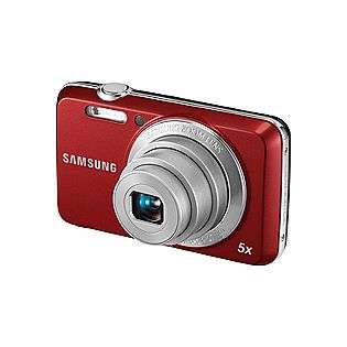 ES80 12.2 Megapixel Digital Still Camera  Red  Samsung Computers 