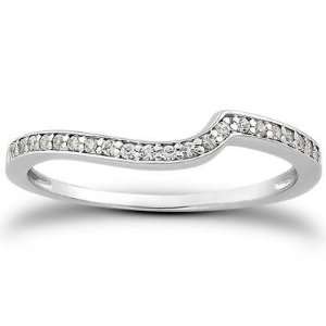  Matching Diamond Pave Band in Platinum Jewelry