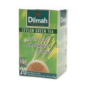 Tea Ceylon Green with Real Lemon Grass 20 Bags
