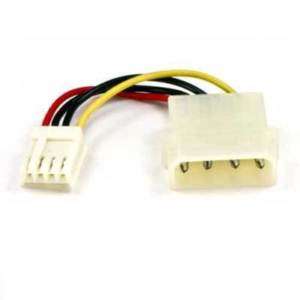 Pin Molex to Floppy Drive 4 Pin Power Adapter Cable  