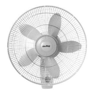 Air King 9018 Commercial Grade Oscillating Wall Mount Fan, 18 Inch at 