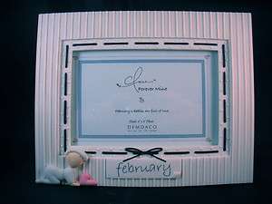 DEMDACO Claire Stone Forever Mine 4x6 Frame   February #10953  