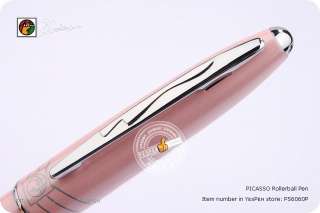 Picasso PS606 Rollerball Pen Pearl Pink Barrel Lady Pen  