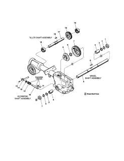 TROYBILT Tiller Row maker attachment/bump  Parts  Model 675B 