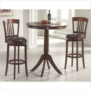 Hillsdale Plainview Bar Height Bistro Table with Canton Stools (3 