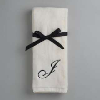 Monogram Bath Towel  Bed & Bath Bath Essentials Towels 