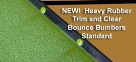 Portable Indoor Putting Green 4 by 14 Feet   3 Cups & Flags Free Trim 