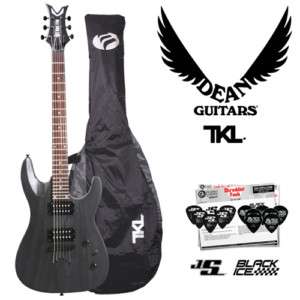 Dean Vendetta XM Trans Black Electric Guitar w/Gig Bag  