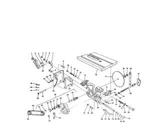   saw Motor/miter gauge Parts  Model 113298720  PartsDirect
