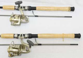 Used Pair of Fin Nor Powerlite Fishing Poles with Lumina FL2000 