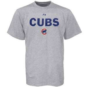 Majestic Chicago Cubs Youth Ash Series Sweep T shirt  