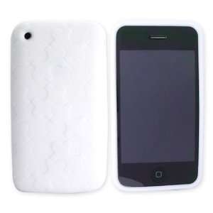   For iPhone 3Gs Silicone Case Puzzle White & Screen Film Electronics