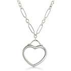 Bling Jewelry NY 5th Ave Designer Inspired Large Open Heart Link Charm 
