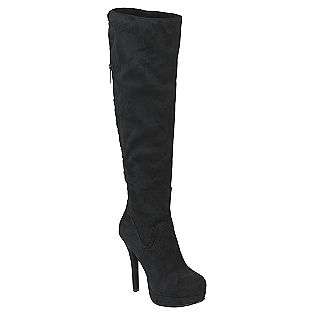   Manhattan Boot Black  Kardashian Kollection Shoes Womens Boots