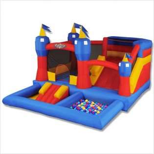   Misty Kingdom Inflatable Bouncer   Water Park with Slide by Blast Zone