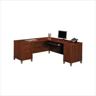   Furniture Somerset 71 L Shape Wood Computer Desk 042976817107  