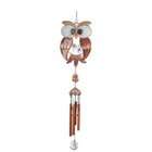 Carson Home Accents Wireworks Metal Flake Owl Chime
