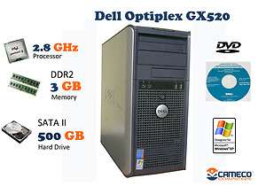 DELL OPTIPLEX GX520 TOWER desktop computer  